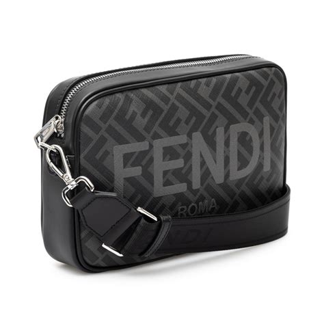 borsa fendi nera tracolla|tracolla borsa piccola fendi.